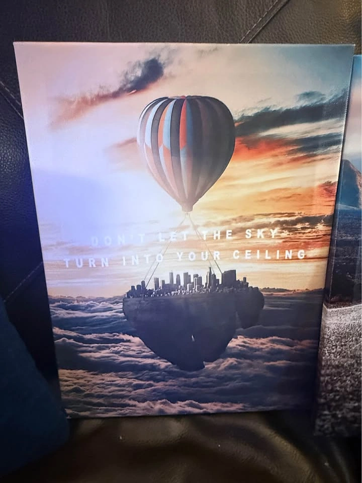Set of 3 Inspirational Canvas Wall Art Prints - photo 4