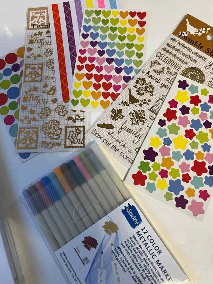 ⚽ New Sketch pad with Markers & stickers - photo 4