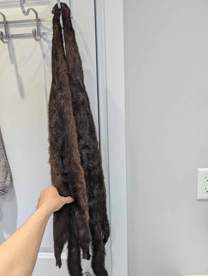 Real Mink Fur Scarf - photo 2