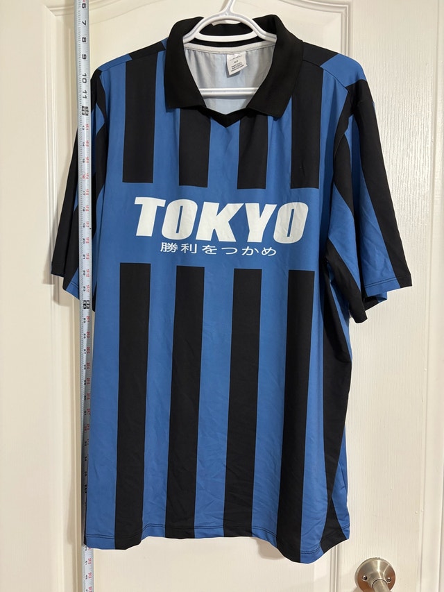 Tokyo Soccer Jersey Polo Tee M
