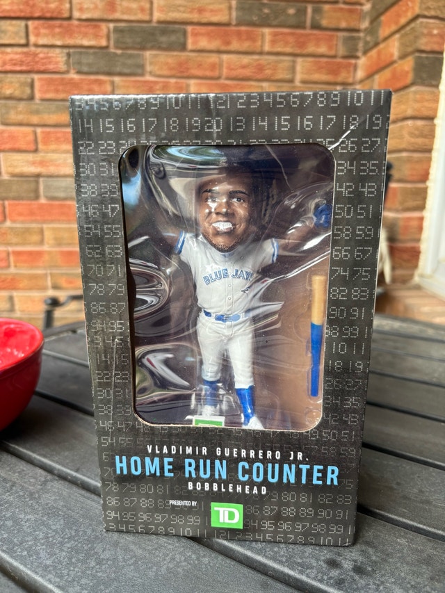 Vladimir Guerrero Jr. Home Run Counter Bobblehead