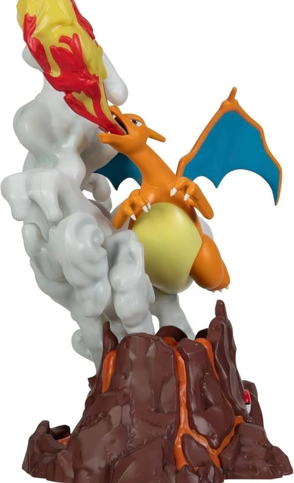 Jazwares Pokémon Select Evolution Charizard Statue light up - photo 3