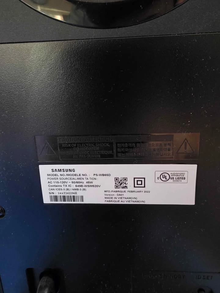Samsung Sound Bar - photo 5