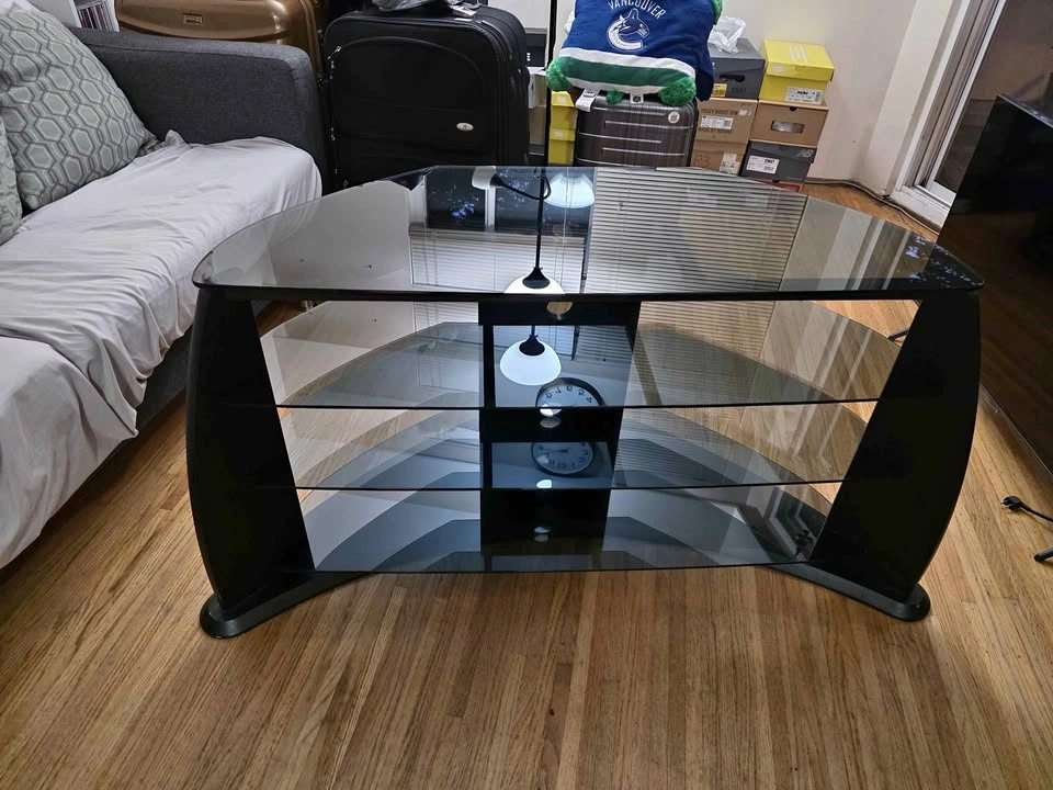 Glass TV Stand