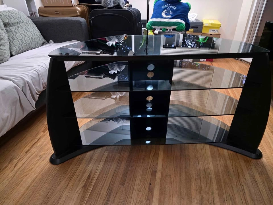 Glass TV Stand - photo 3