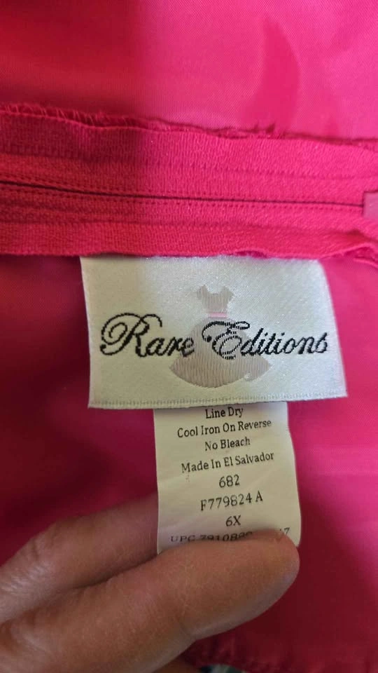 Pink sequin dress girls size 6 - photo 5