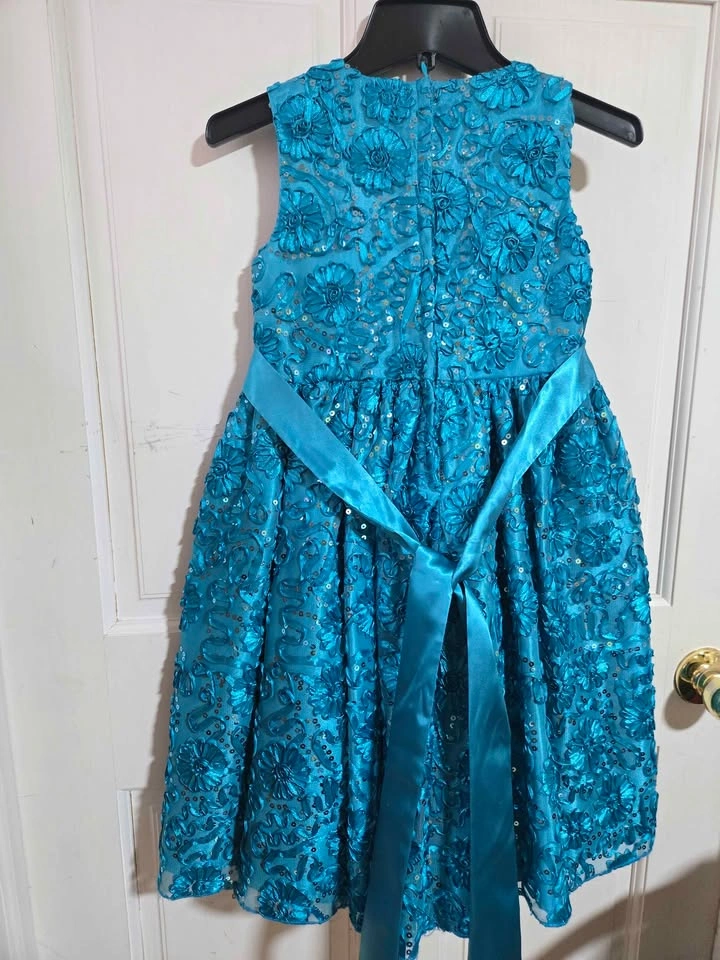 Kids dress size 7 blue - photo 2