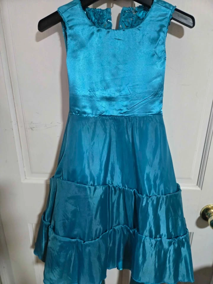 Kids dress size 7 blue - photo 4