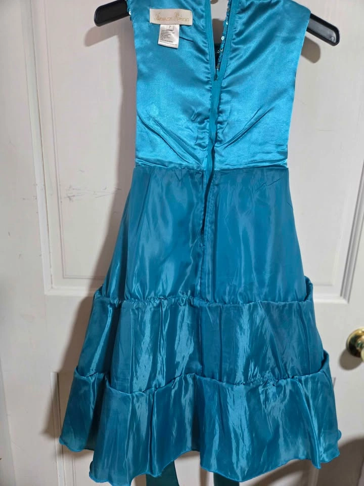 Kids dress size 7 blue - photo 5