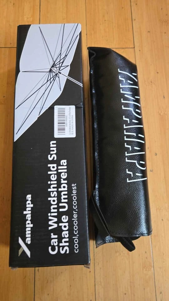 Car windshield sun shade umbrella - photo 2