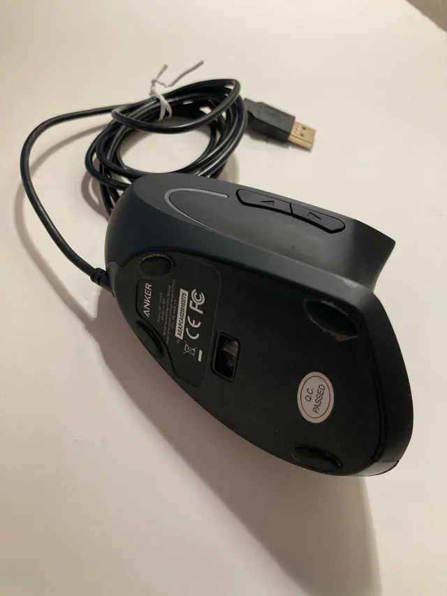 Anker Ergonomic Optical USB Wired Vertical Mouse image indicator(4)