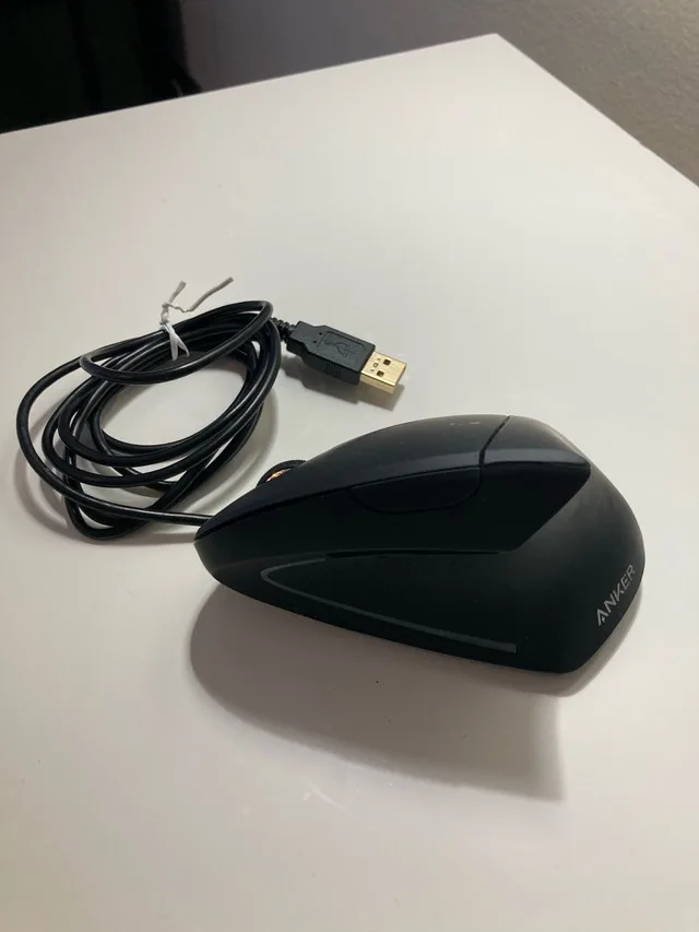 Anker Ergonomic Optical USB Wired Vertical Mouse image indicator(5)