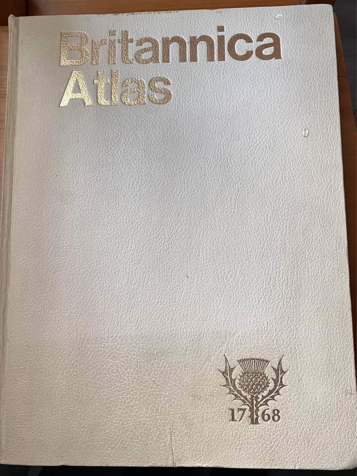 Book Britannica Atlas 1768 (Encyclopaedia Britannica) Hardcover