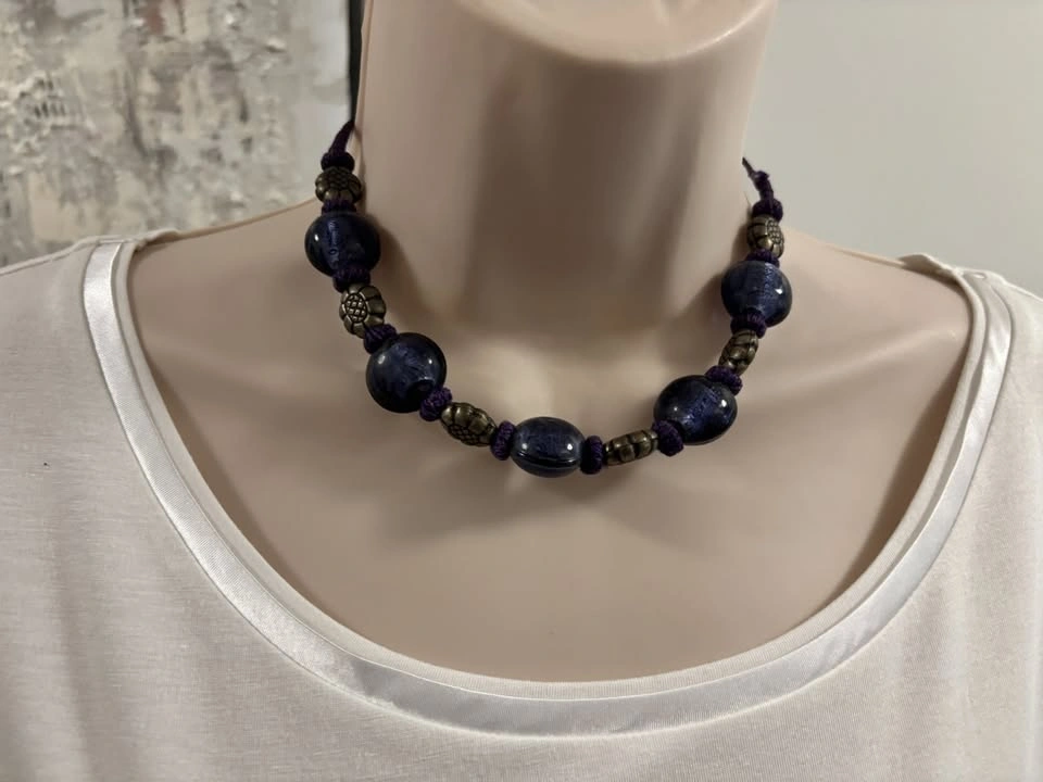 Beautiful Vintage-Style Statement Necklace and Earrings ⚽️ - photo 2