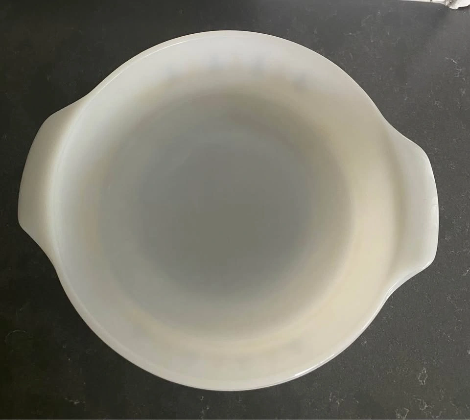 Vintage Anchor Hocking Fire King Candle Glow Casserole Dish - photo 3