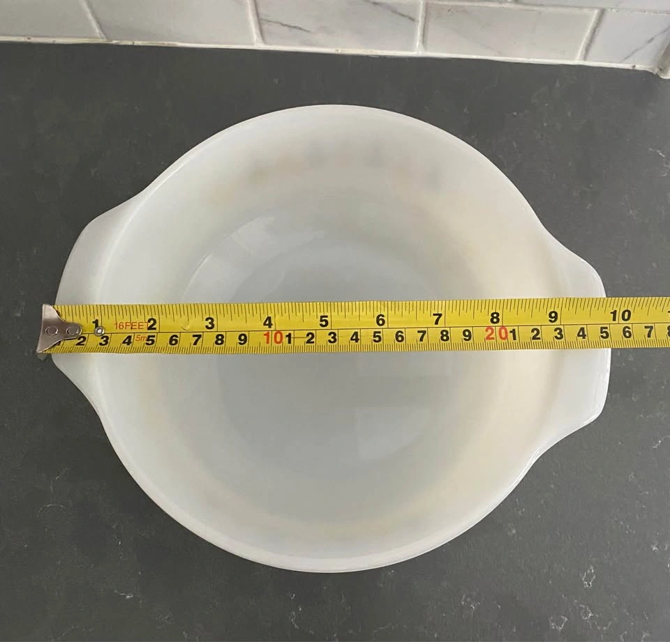 Vintage Anchor Hocking Fire King Candle Glow Casserole Dish - photo 4