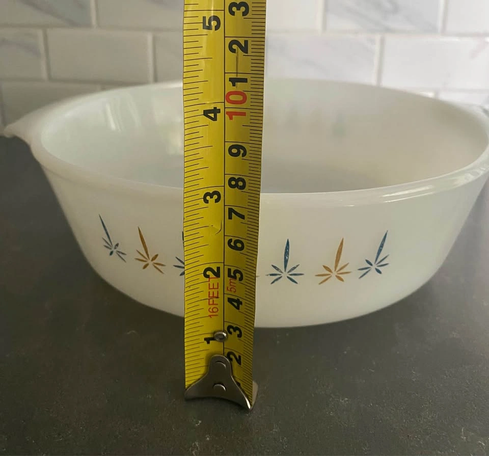 Vintage Anchor Hocking Fire King Candle Glow Casserole Dish - photo 5