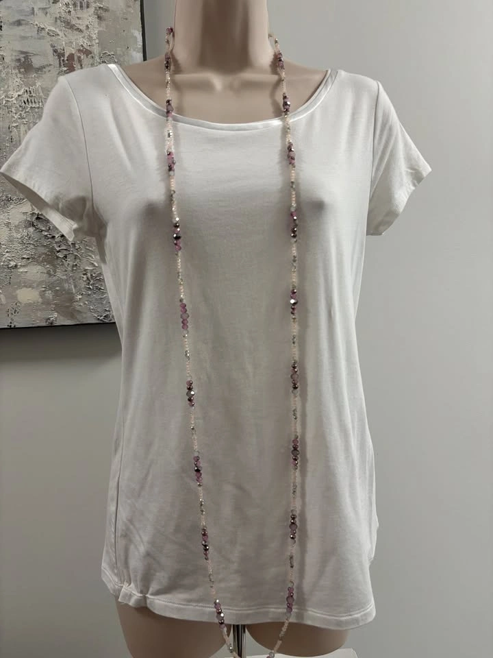 Beautiful LOFT Pastel Beaded Long Strand Statement Necklace ⚽️ - photo 2