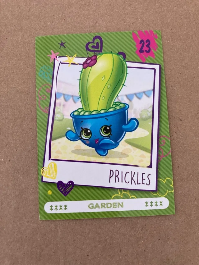 Shopkins Prickles Trading Card ⚽️