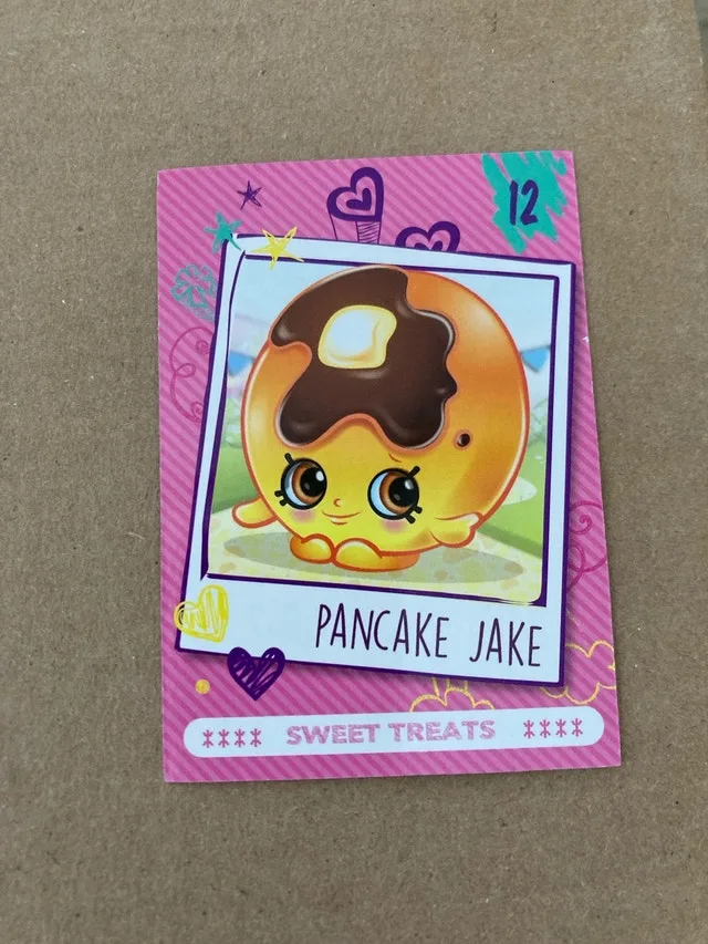 Shopkins Pancake Jake Trading Card ⚽️
