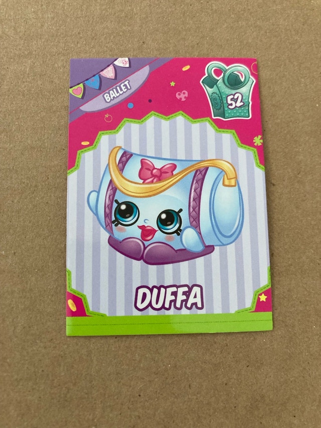 Shopkins Duffa Ballet Card 52