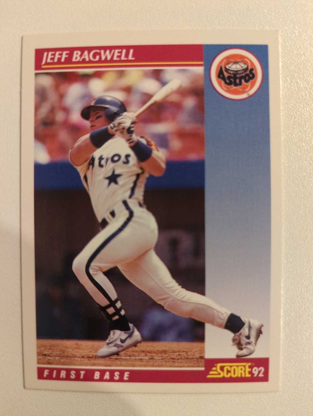Score 1992 Jeff Bagwell Baseball Card⚽