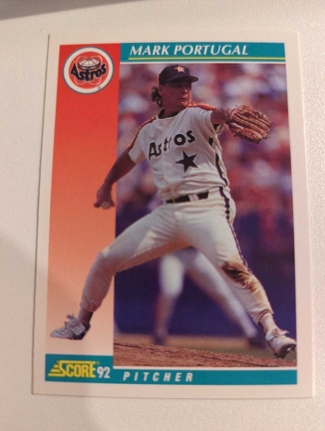 1992 Score Mark Portugal Baseball Card⚽