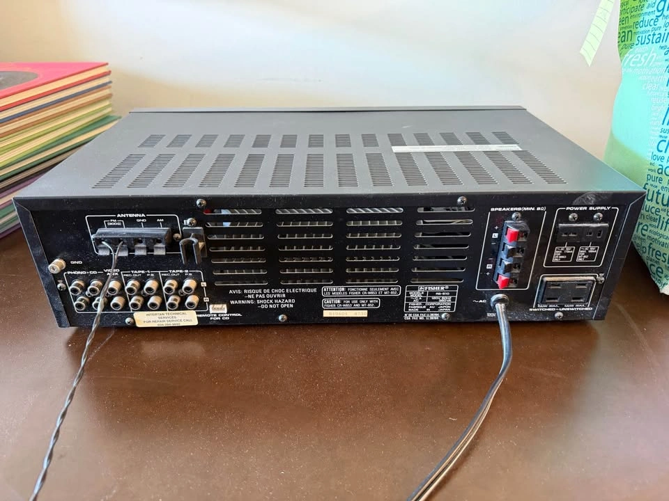Vintage Fisher RS-610 Stereo Amplifier/Receiver - photo 2
