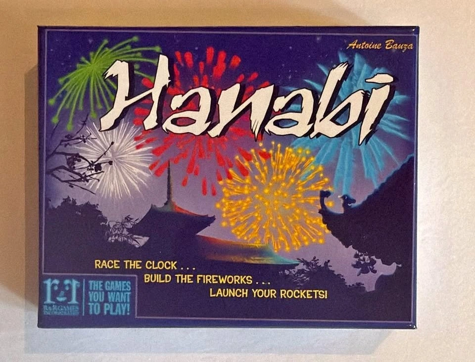 Hanabi Card Game – Open Box, Never Played – Cards Still Sealed