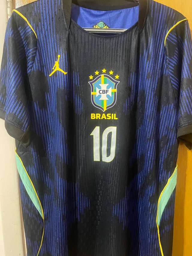 Brazil Away Jersey- Neymar Jr. #10