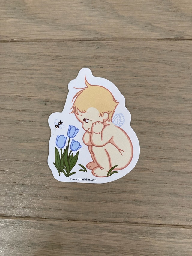 Brandy Melville Angel Sticker ⚽️