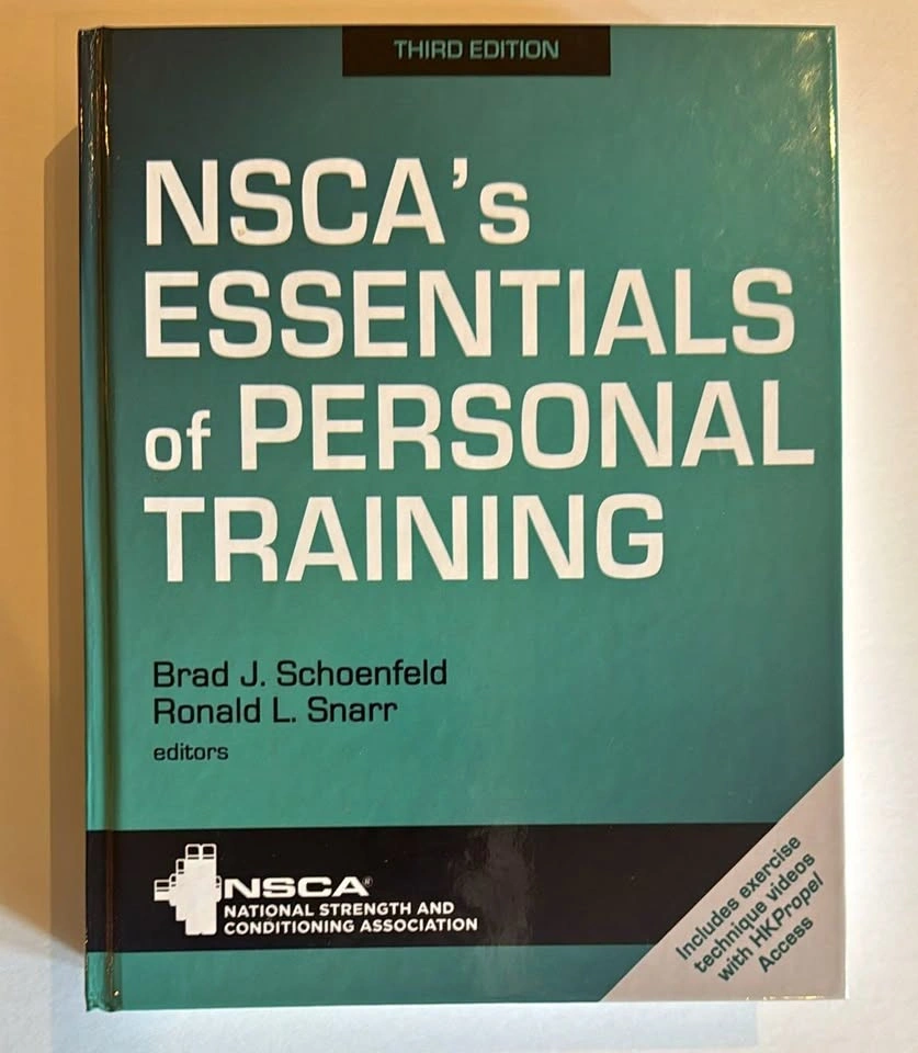 NSCA's Essentials of Personal Training – Hardcover – Excellent C