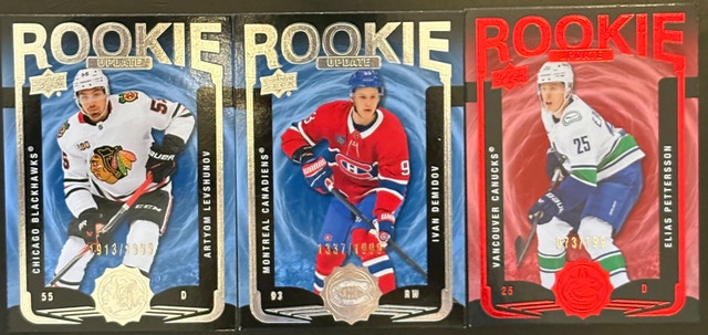 Upper Deck 2025-26 Extended Series Rookie Update Lot