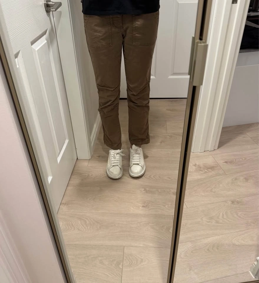 Aritzia TNA Brown Cargo Pants