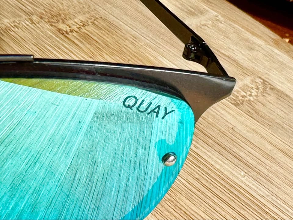 Quay Private Eyes Sunglasses - Blue Mirror - photo 3