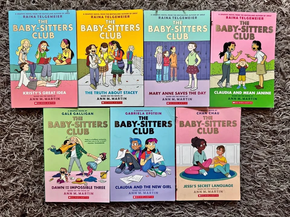 Babysitters Club Graphic Novel Books
