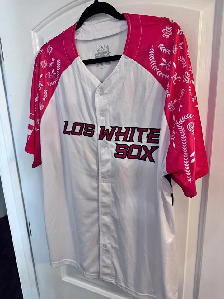 Los White Sox Boricua Baseball Jersey XL