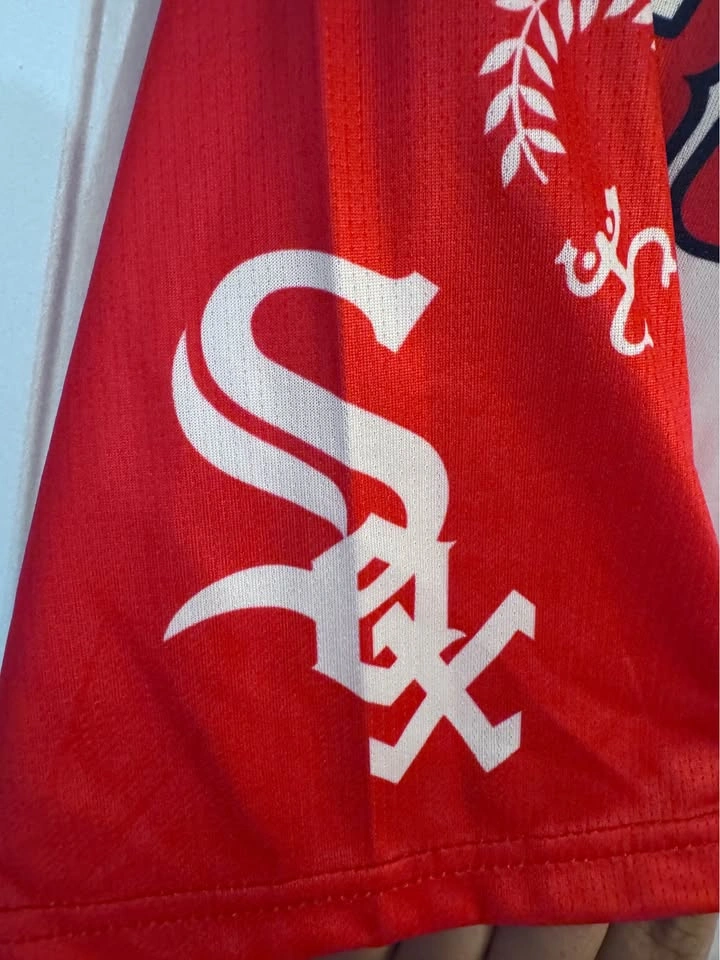 Los White Sox Boricua Baseball Jersey XL - photo 4