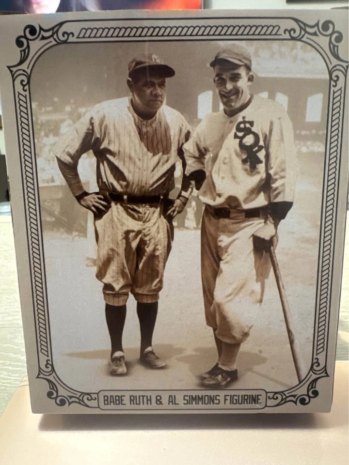 Babe Ruth & Al Simmons Figurine - photo 2