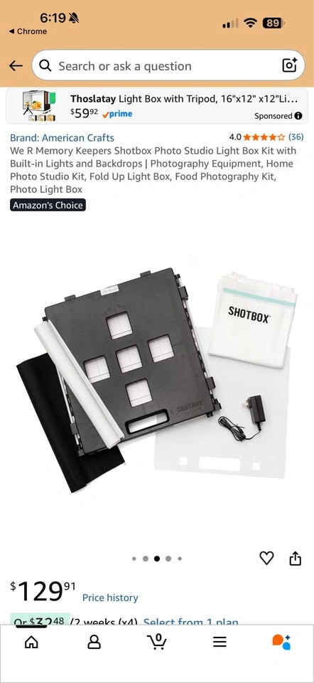 ShotBox Photo Studio Lightbox - photo 3