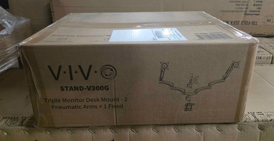 VIVO STAND-V300G Triple Monitor Desk Mount - photo 2