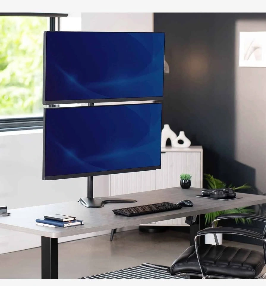 VIVO Vertical Dual Monitor Stand - photo 2