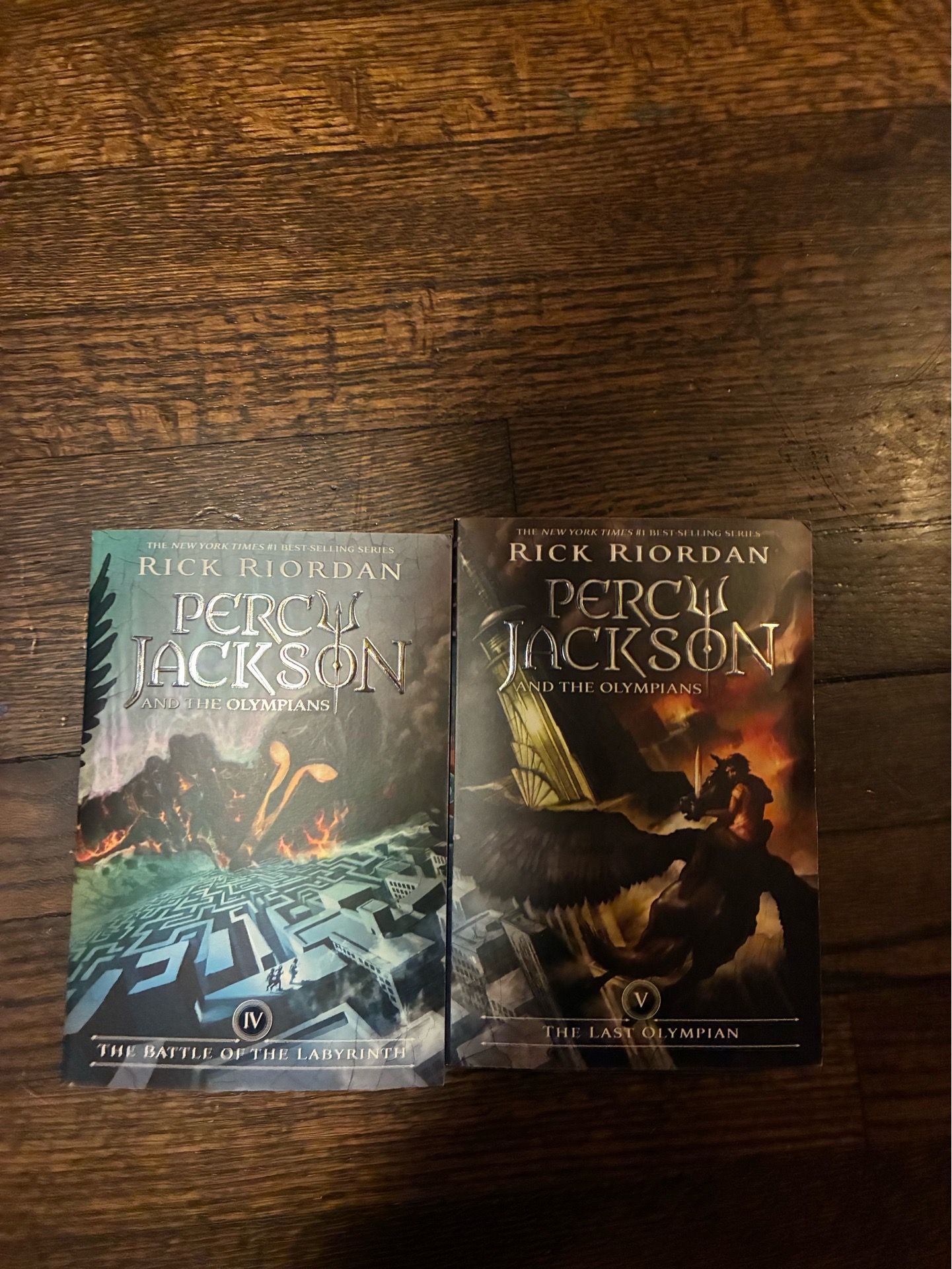 Percy Jackson books set