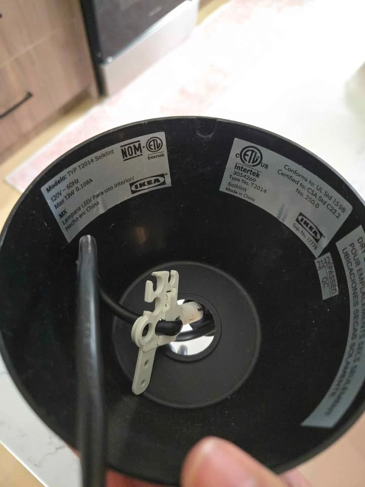 IKEA SOLKLINT Pendant Lamp x2 - photo 3