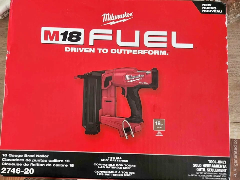 MILWAUKEE TOOLS: MILWAUKEE BRAD NAILER M18 (2746-20)