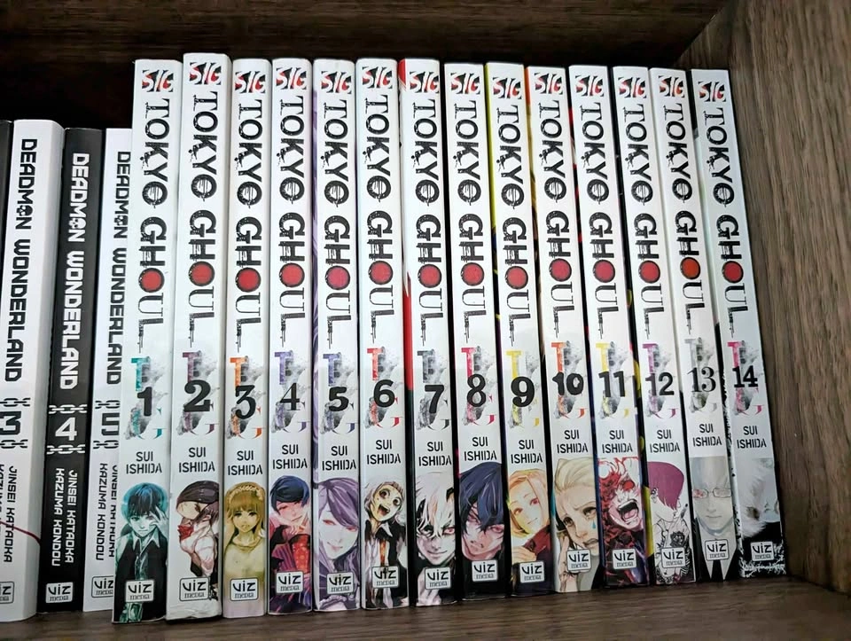 Tokyo Ghoul Manga Complete Set (English) Vol. 1–14