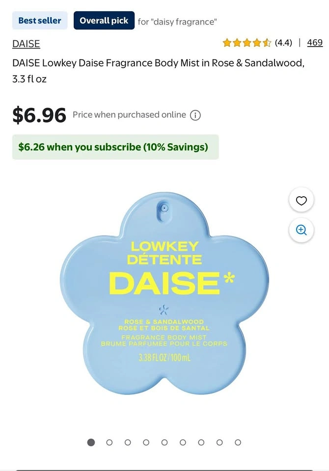 Daisy perfume