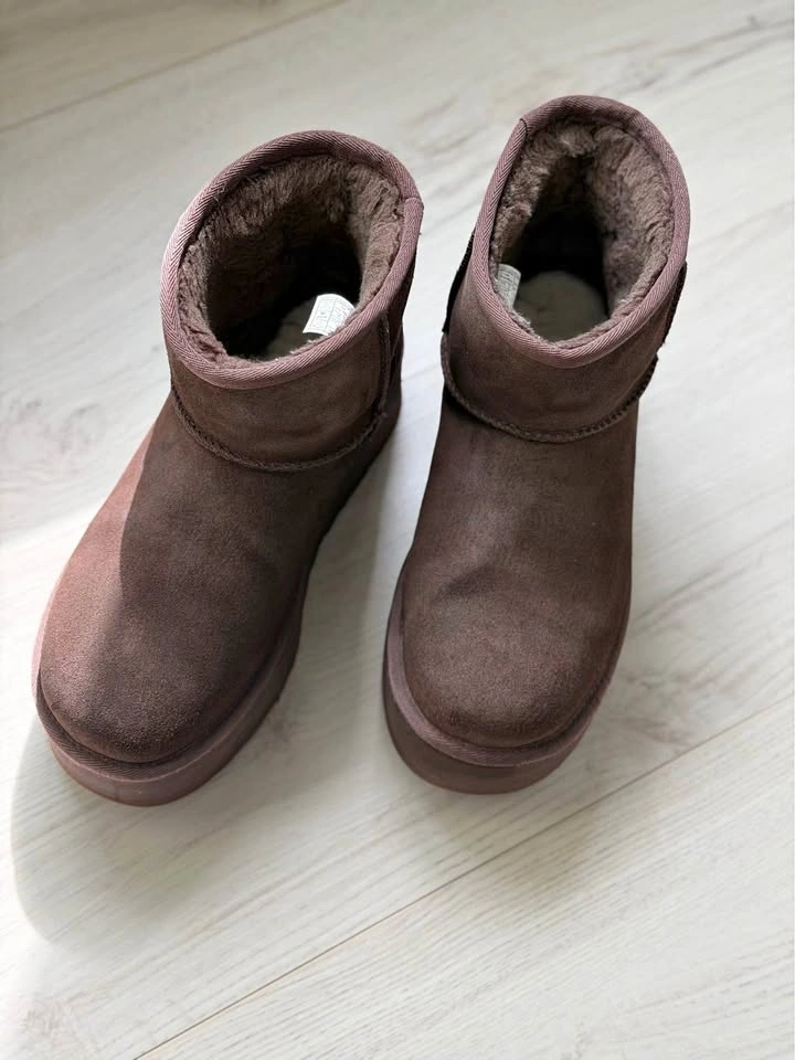 UGG Classic Mini Platform – Burnt Cedar (Rare Limited Color) US
