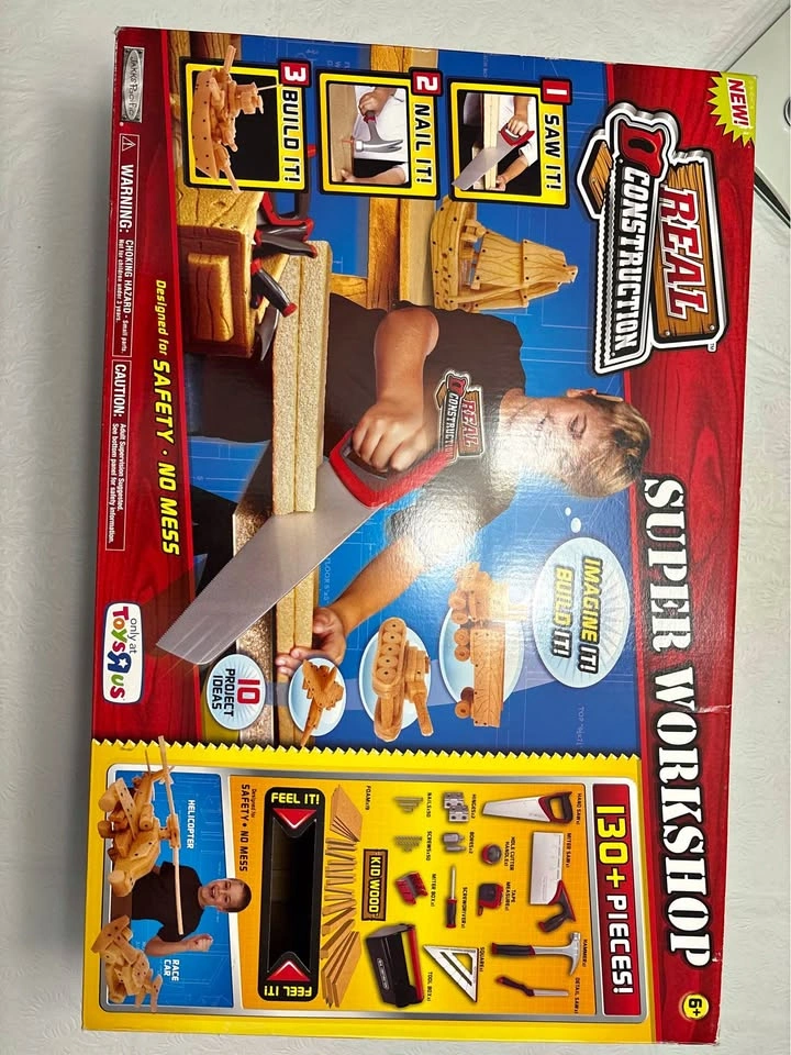 (Jakks Pacific) Real Construction Super Workshop