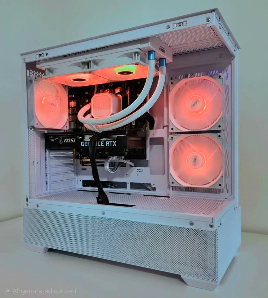 RTX 3060 Ti Gaming PC - Ryzen 5, 16gb + 512gb - photo 2
